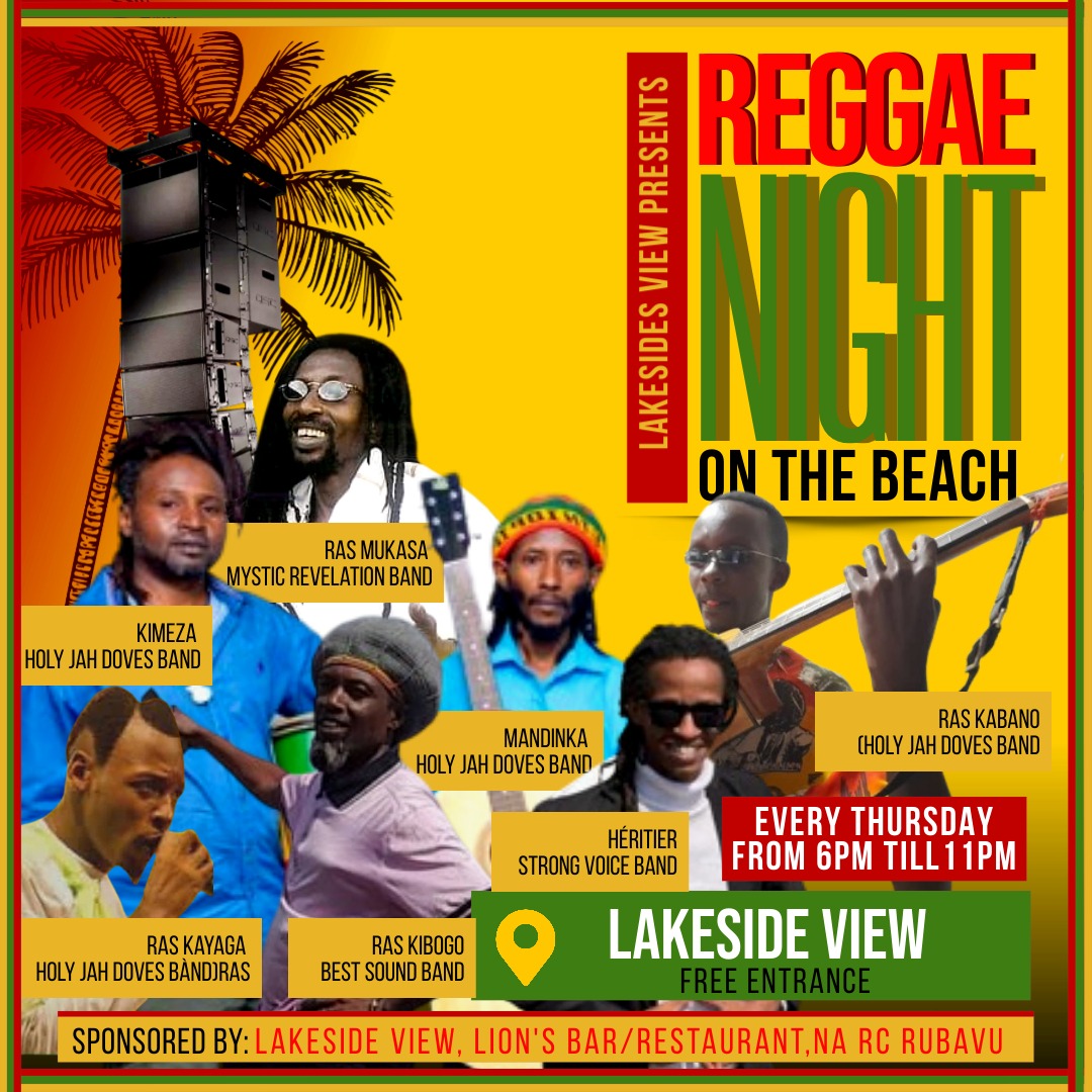 Rubavu: Reggae Night on the Beach presents